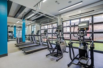 24-Hour fitness access -on-demand & spin bikes with yoga room